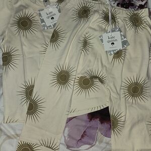 Kate Quinn Cream Set with Olive Sunburst